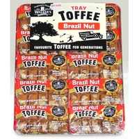 WALKER'S BRAZILNUT TOFFEE BAR 100G X10
