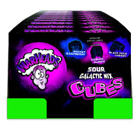 WARHEADS GALATIC CUBES 150G X 12