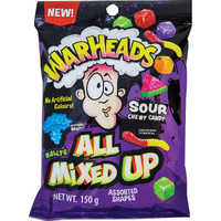 WARHEADS MIXED UP 150G X 12