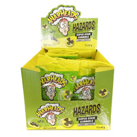 WARHEADS HAZARDS SOUR GUMMIES 45G X 12