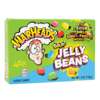 WARHEADS JELLY BEANS 4.0OZ X 12