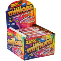 ZAPPO MILLIONS RAINBOW 75G X 24