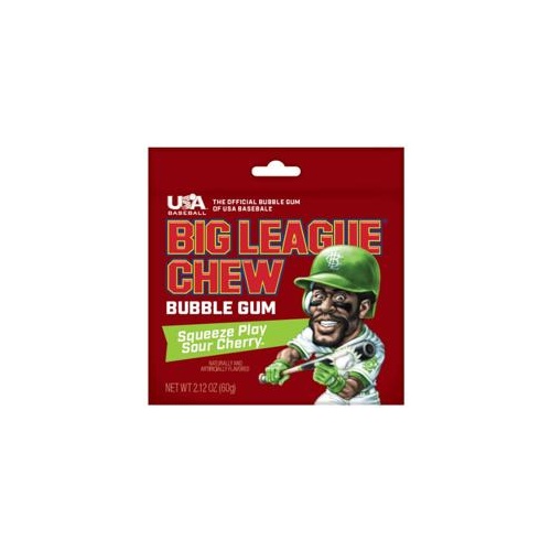 BIG LEAGUE SOUR CHERRY 60G X 12