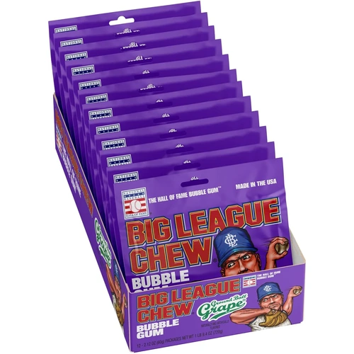 BIG LEAGUE GRAPE 60G X 12