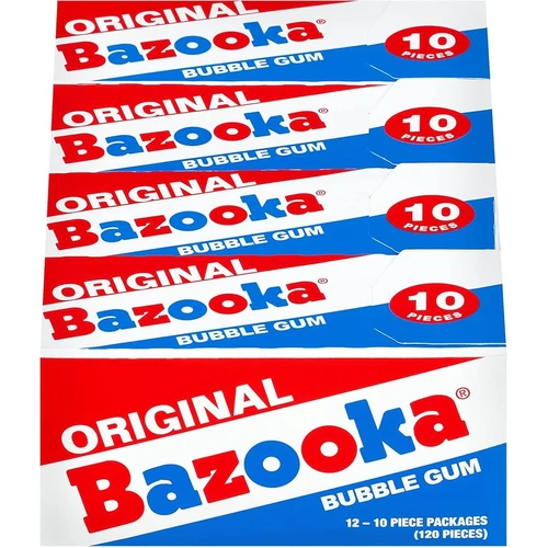 BAZOOKA WALLET PACK 43G X 12