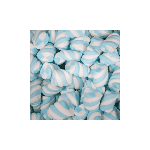 BLUE & WHITE MARSHMALLOW TWIST 800G