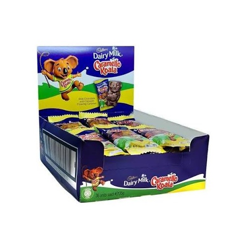 CADBURY GIANT CARAMELLO KOALA 35G x 36