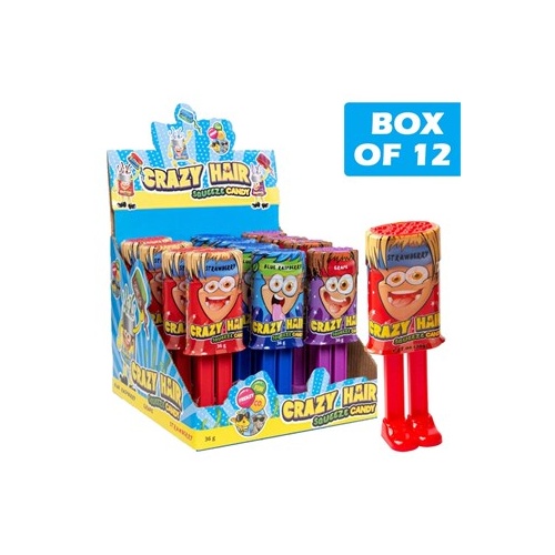 CRAZY HAIR CANDY 36G  X 12