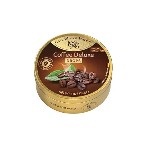CAVENDISH & HARVEY COFFEE DROPS 175G X 10