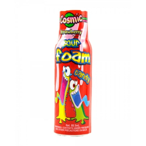 COSMIC SOUR FOAM STRAWBERRY 90ML X 12