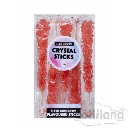 CRYSTAL STICKS RED 5CT