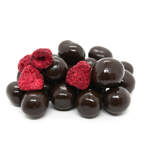 DARK CHOCOLATE FREEZE DRIED RASPBERRIES 5KG