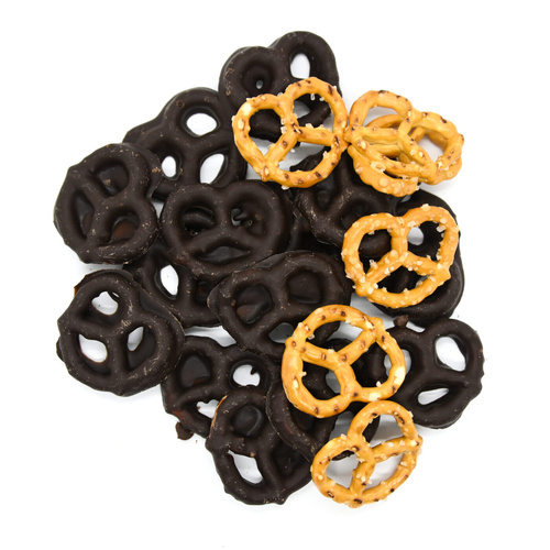 DARK CHOCOLATE PRETZELS 3KG