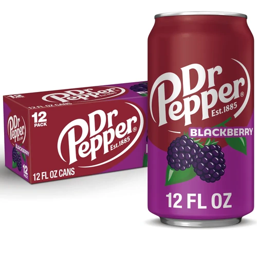 DR.PEPPER BLACKBERRY 355ML X 12