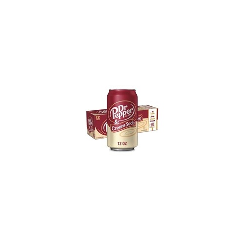 DR PEPEPR CREAM SODA 355ML X 12