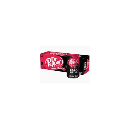 DR PEPPER CHERRY ZERO SUGAR 355ML X 12