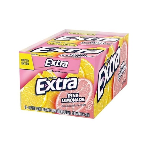 EXTRA PINK LEMONADE 15 STK X 10PK