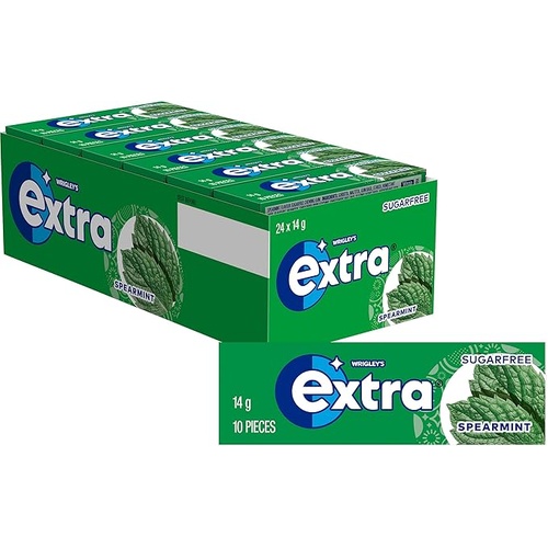 EXTRA SPEARMINT GUM 14G X 24