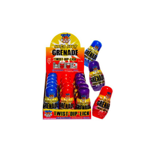 GRENADE DIP N LICK TWIST 50G X 15