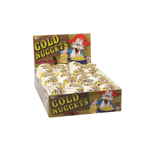 GOLDEN NUGGETS BUBBLEGUM 50G X 24