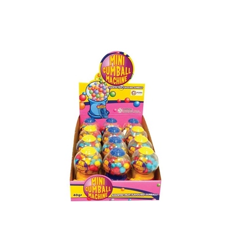 MINI GUMBALL MACHINE 40G X 12
