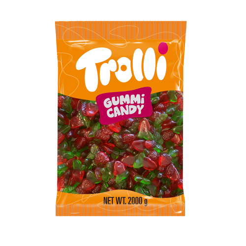 TROLLI  STRAWBERRY LEAVES 2 KG