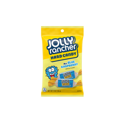 JOLLY RANCHER BLUE RASPBERRY BAG 198G X 12