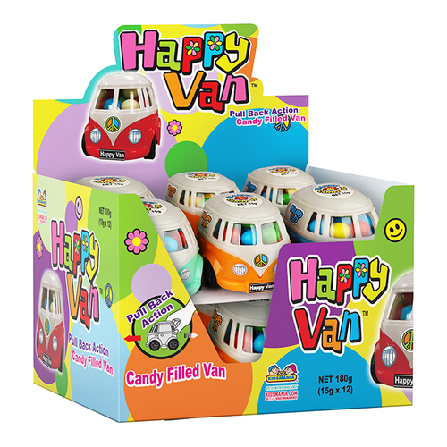 KIDSMANIA HAPPY VAN 15G x 12