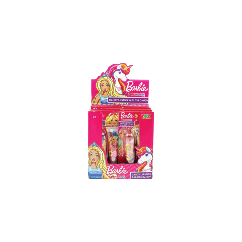 BARBIE CANDY LIPSTICK & GLOSS 25G X 12