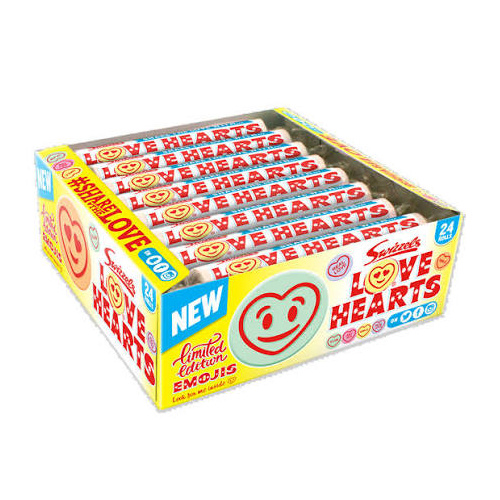 SWIZZELS LOVE HEARTS 37G X24
