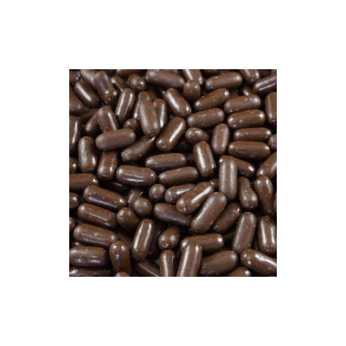 MILK CHOC LICORICE BULLET SMALL 6 KG