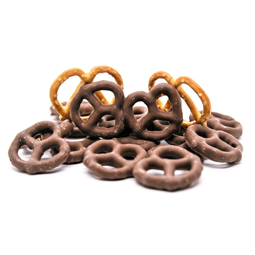 MILK CHOCOLATE PRETZELS 3KG