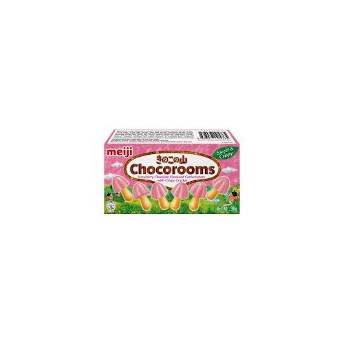 MEJI CHOCOROOM STRAWBERRY 36G X 10