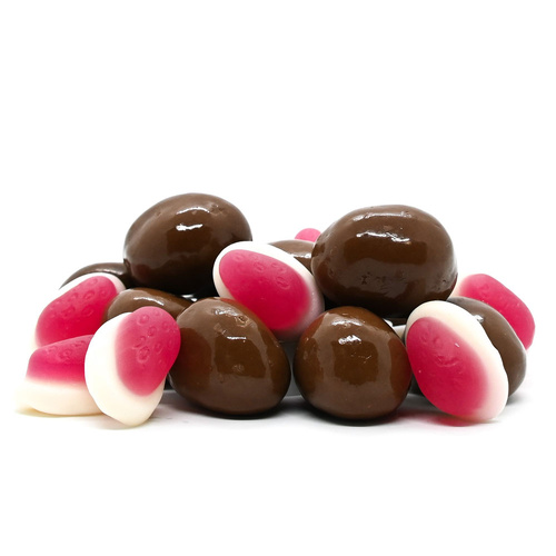 MILK CHOCOLATE STRAWBERRY AND CREAM 7KG