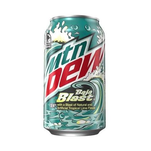 MOUNTAIN DEW BAJA BLAST 355ML X 12