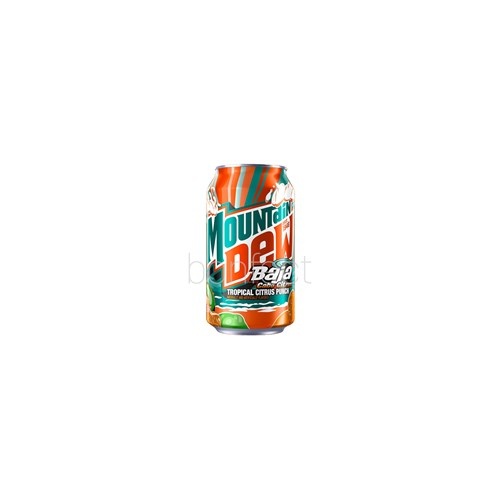 MOUNTAIN DEW BAJA CITRUS 355ML X 12