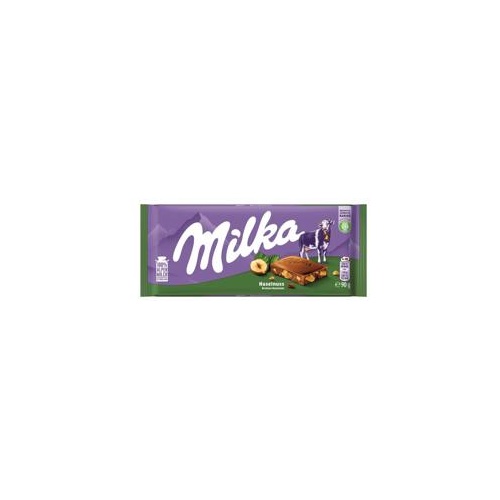 MILKA HASELNUSS/HAZELNUTS 90G X 24