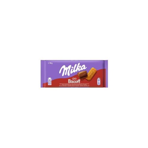 MILKA AND LOTUS BISCOFF 90G X 24