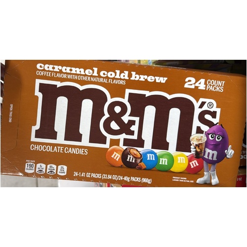 M&M'S CARAMEL COLD BREW 40G X 24