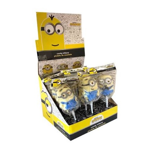 MINIONS MARSHMALLOW POP 45G X 12