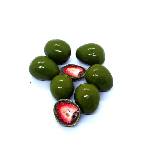 MATCHA CHOCOLATE FREEZE DRIED STRAWBERRIES 5.0KG