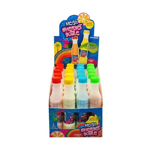 MEGA SHERBET BOTTLES 36G X 20