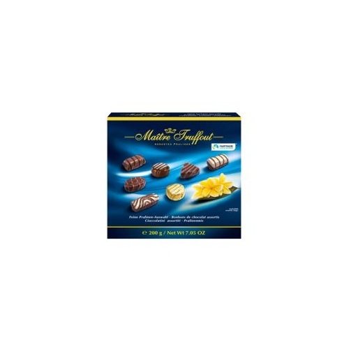 MAITRE TRUFFOUT ASSORTED PRALINES BLUE 200G x 15