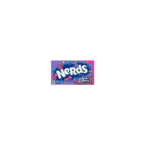 NERDS GRAPE AND STRAW  141G X 12