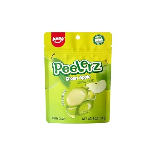 AMOS PEELERZ GREEN APPLE 150G X14