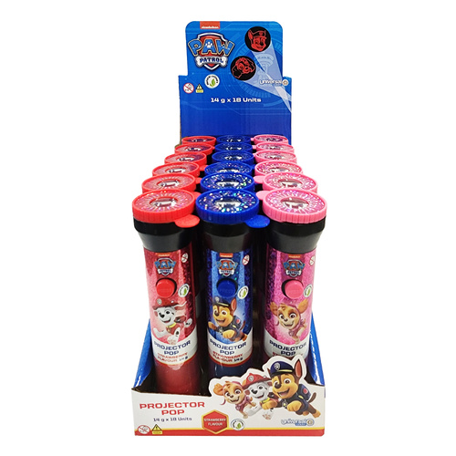 PAW PATROL PROJECTOR POP  14G X 18