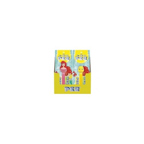 PEZ DISPENSER LITTLE MERMAID 17G X 6
