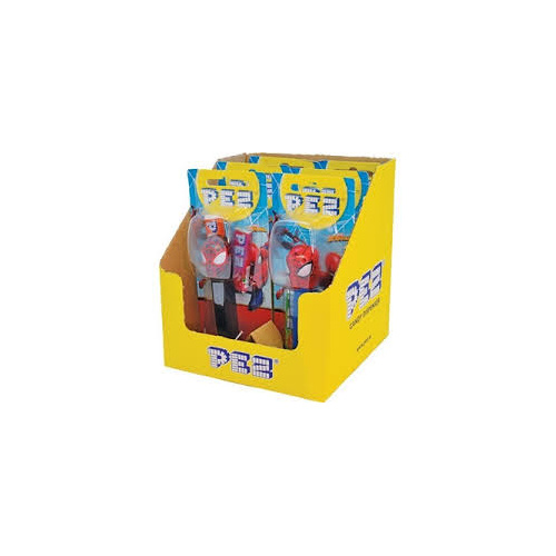 PEZ DISPENSER  SPIDERMAN 17G x 6