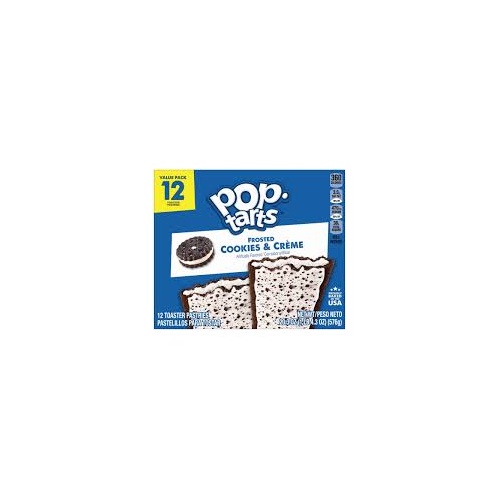 POP TARTS FROSTED COOKIES & CREME 576G