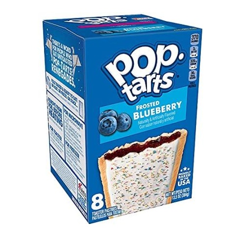 POP TARTS FROSTED BLUEBERRY 384G